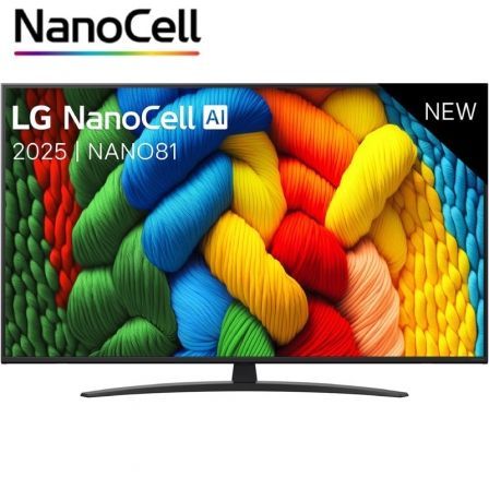 LG 43NANO81A6A NanoCell 4K Smart TV 43 pulgadas LG 43NANO81A6A NanoCell 4K Smart TV 43 pulgadas